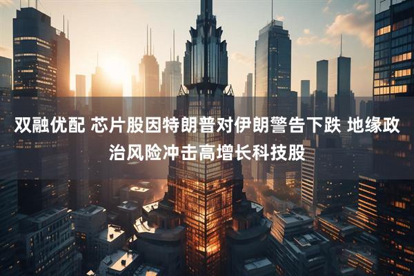 双融优配 芯片股因特朗普对伊朗警告下跌 地缘政治风险冲击高增长科技股