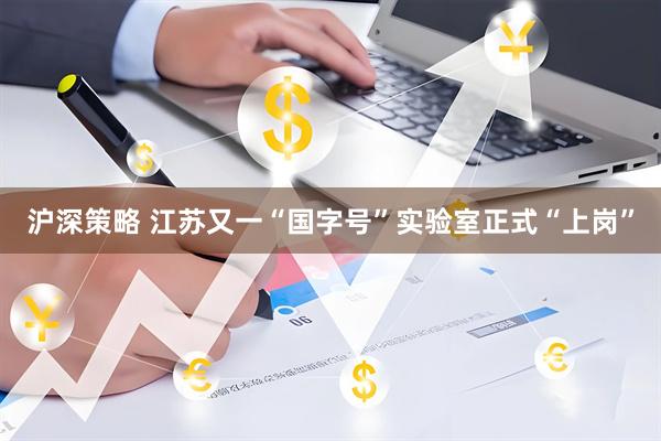 沪深策略 江苏又一“国字号”实验室正式“上岗”