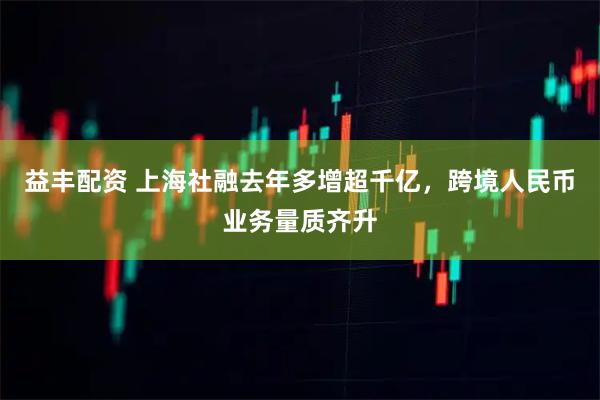 益丰配资 上海社融去年多增超千亿，跨境人民币业务量质齐升