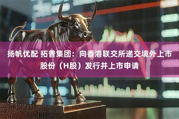 扬帆优配 拓普集团:向香港联交所递交境外上市股份(H股)发行并上市申请