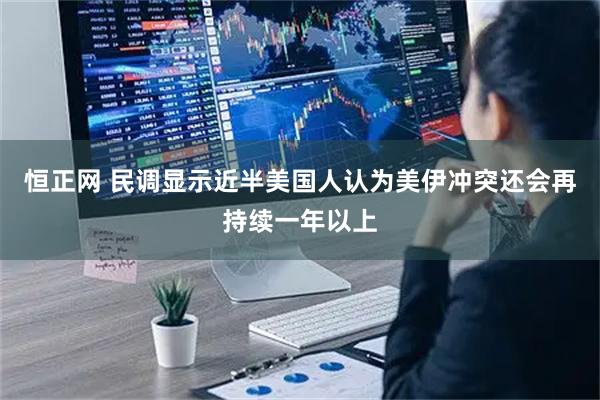 恒正网 民调显示近半美国人认为美伊冲突还会再持续一年以上